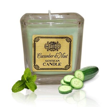 Vela de Cera de Soja - Pepino y menta - Imagen 19