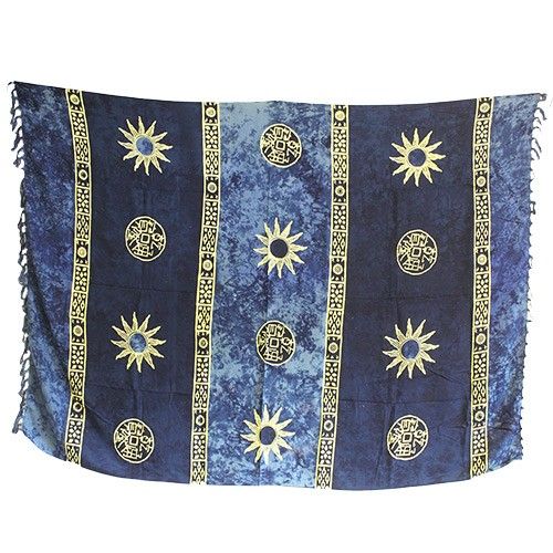 1x Pareo Celta de Bali - Símbolos del Sol (4 Colores Surtidos) - Imagen 2