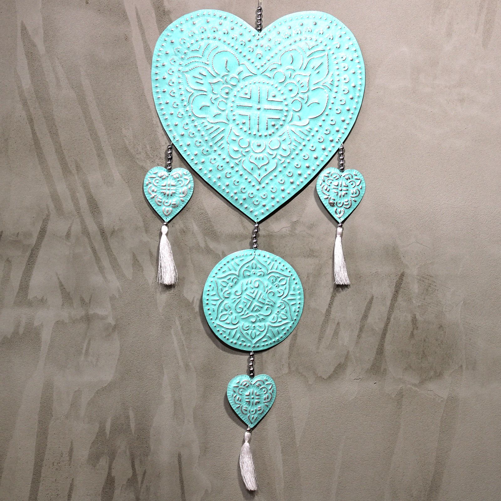 Móvil de aluminio - Corazones - Imagen 5