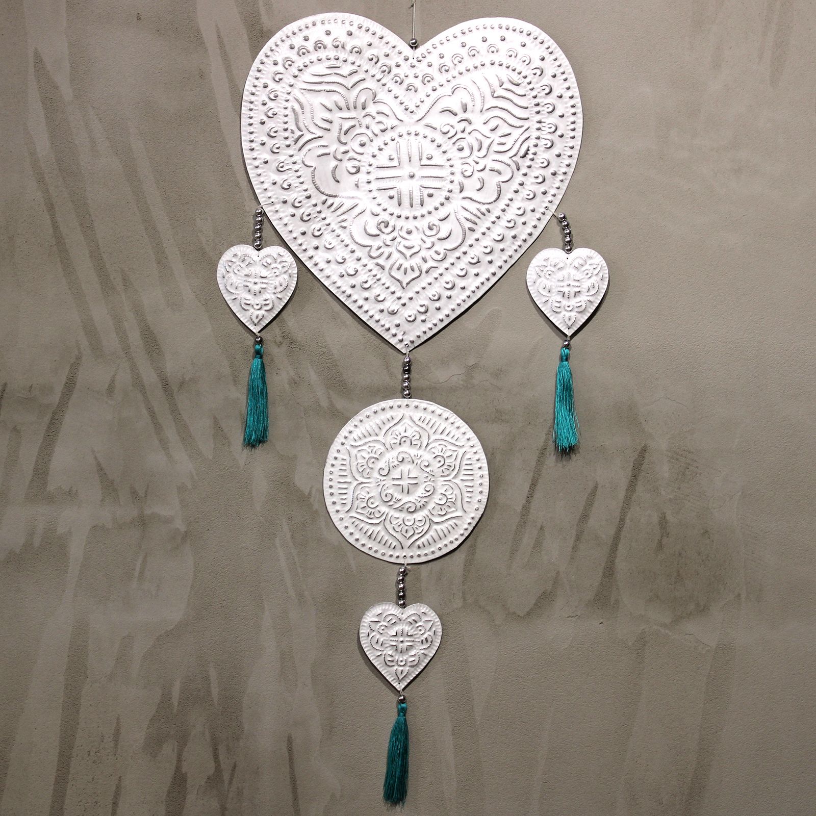 Móvil de aluminio - Corazones - Imagen 7