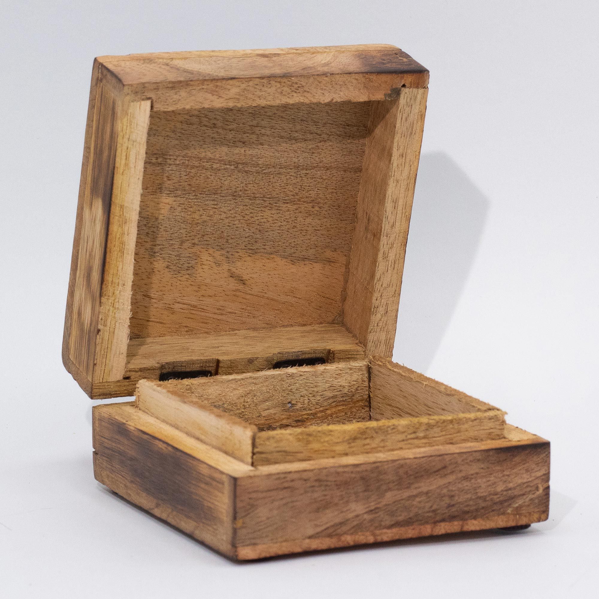 Caja cuadrada grande 15x17.5x8cm - Sol - HOP HARE - Imagen 2