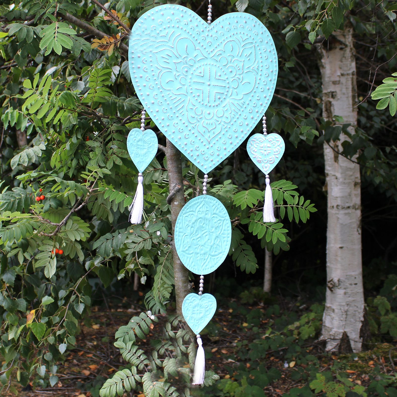 Móvil de aluminio - Corazones - Imagen 10