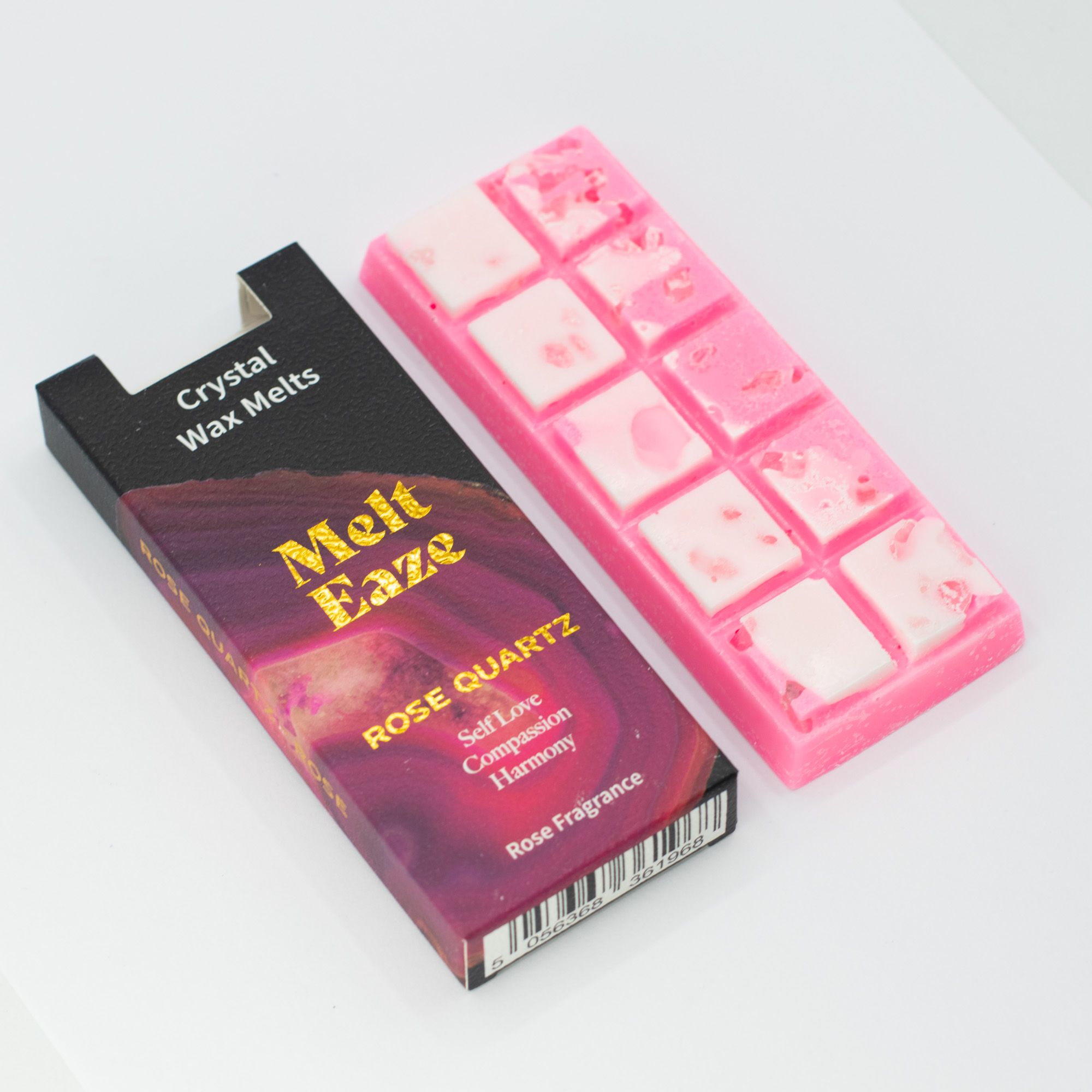 MeltEaze Tabletas de Cera 50g - Amor de Cuarzo Rosa - Rosa - Imagen 4
