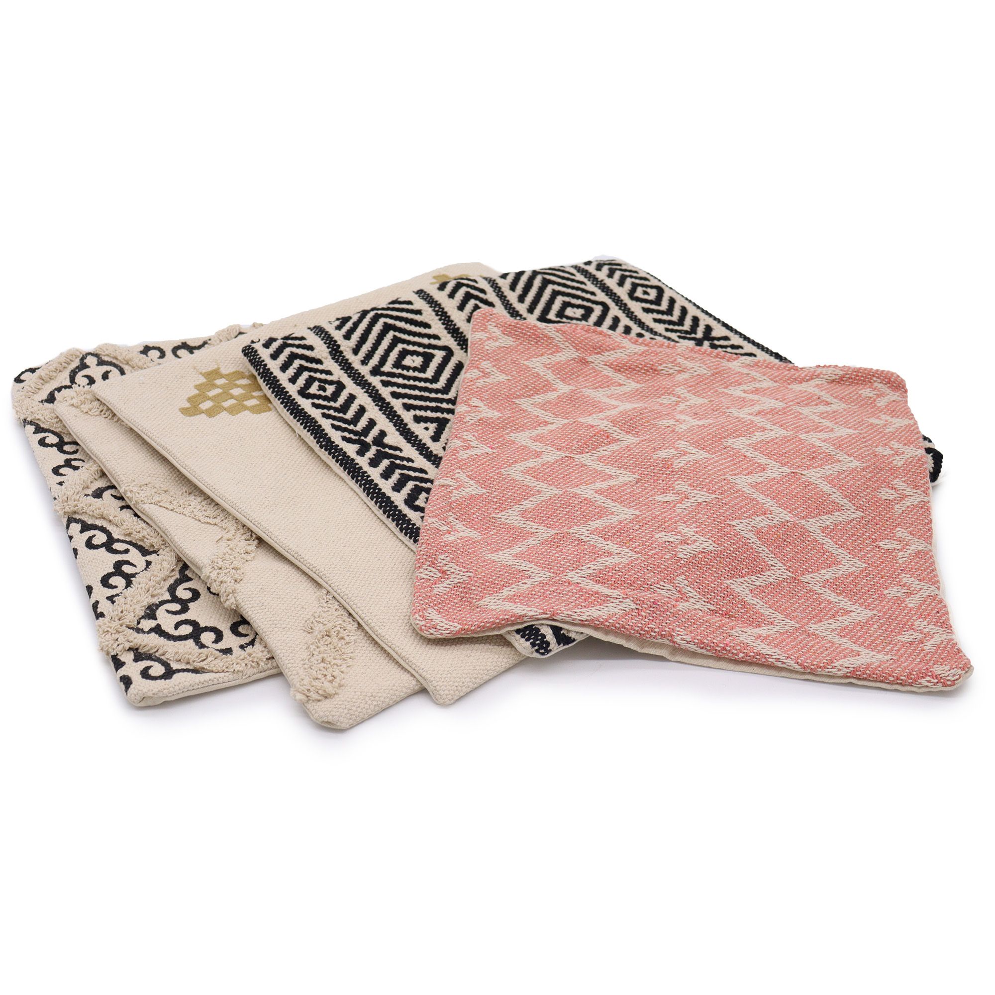 Funda de Cojín Clásico - Rosa - 40x40cm - Imagen 3