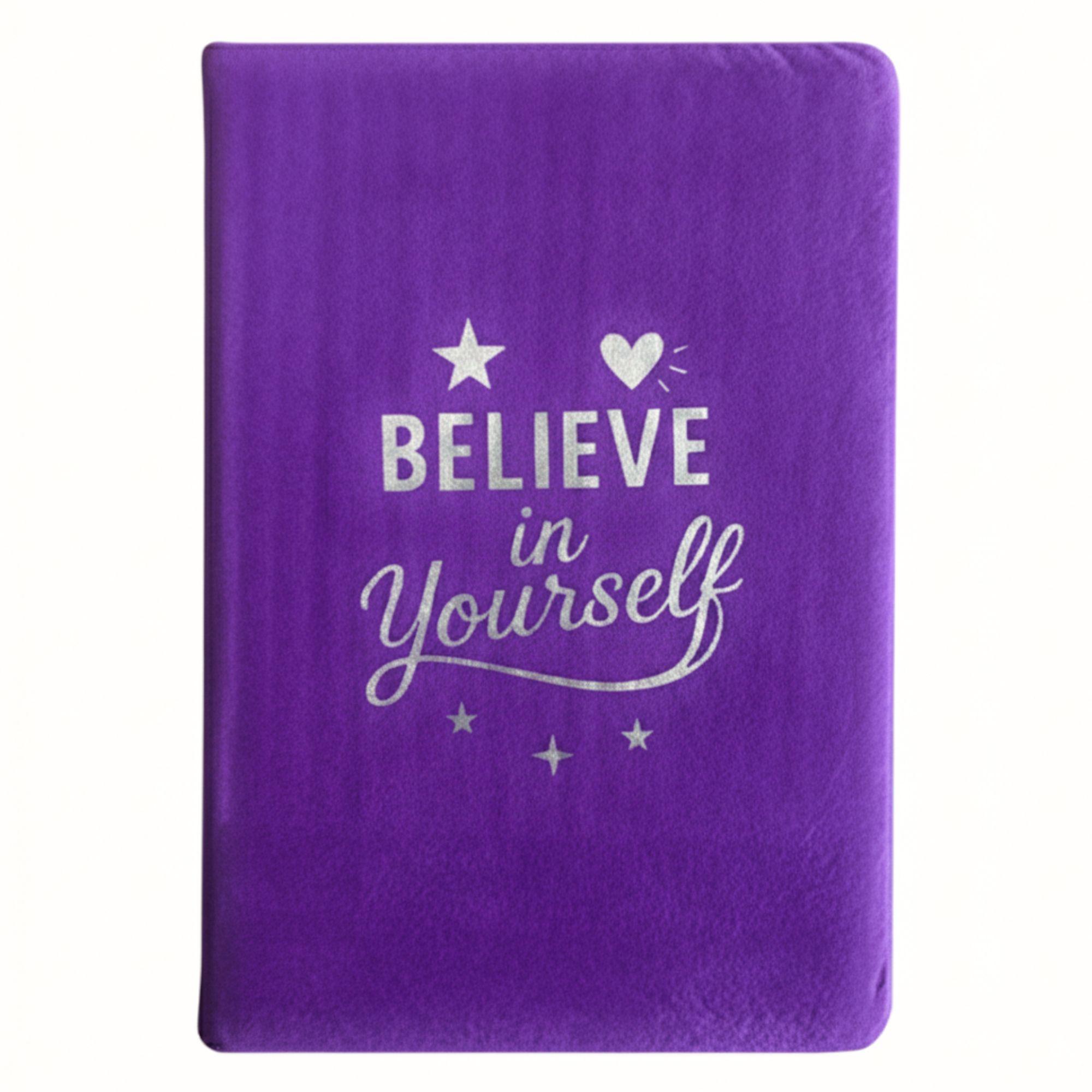 Cuaderno de Terciopelo Lavanda - 80 páginas - Cree en ti mismo - Imagen 3
