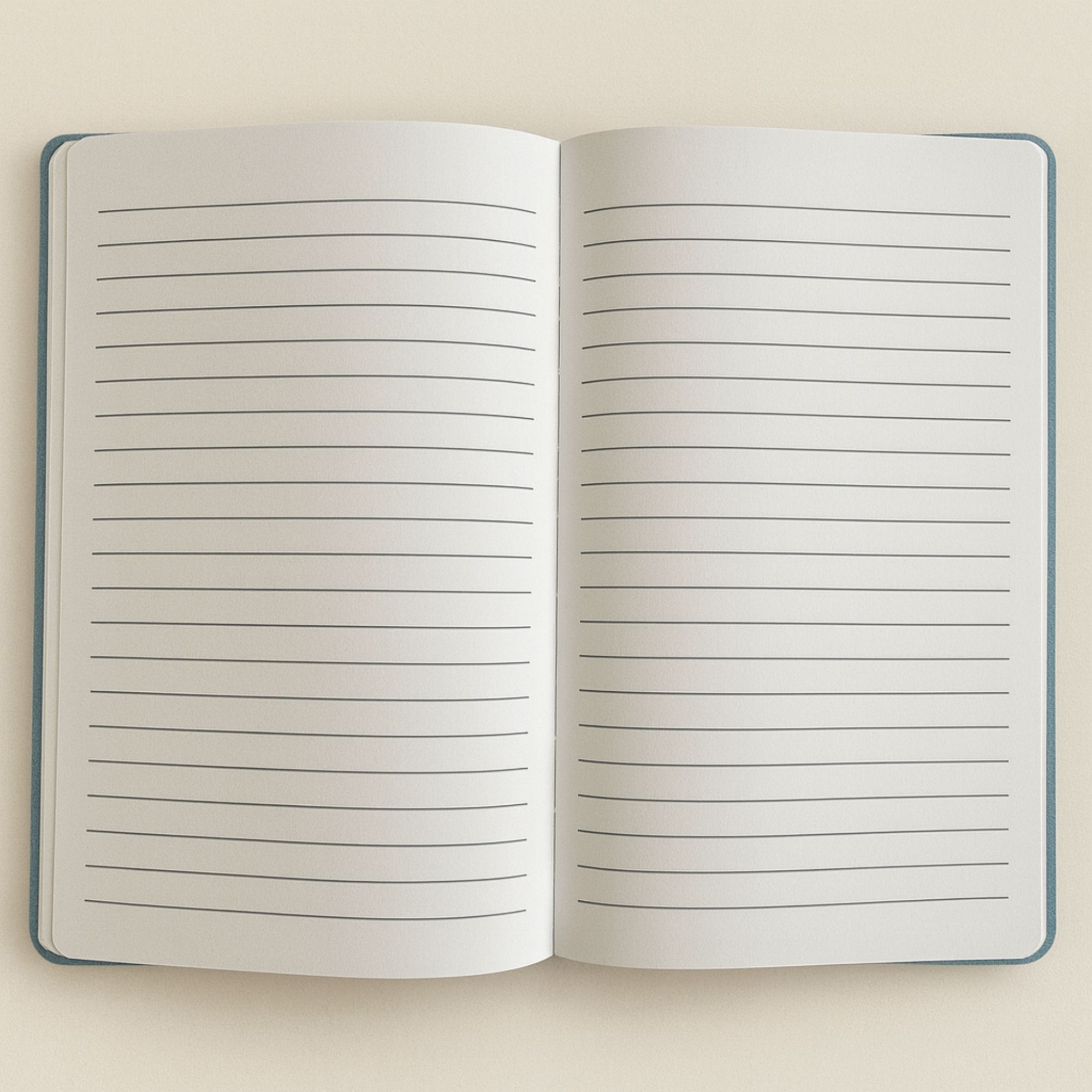 Cuaderno de terciopelo azul claro - 80 páginas - Abraza el viaje - Imagen 3