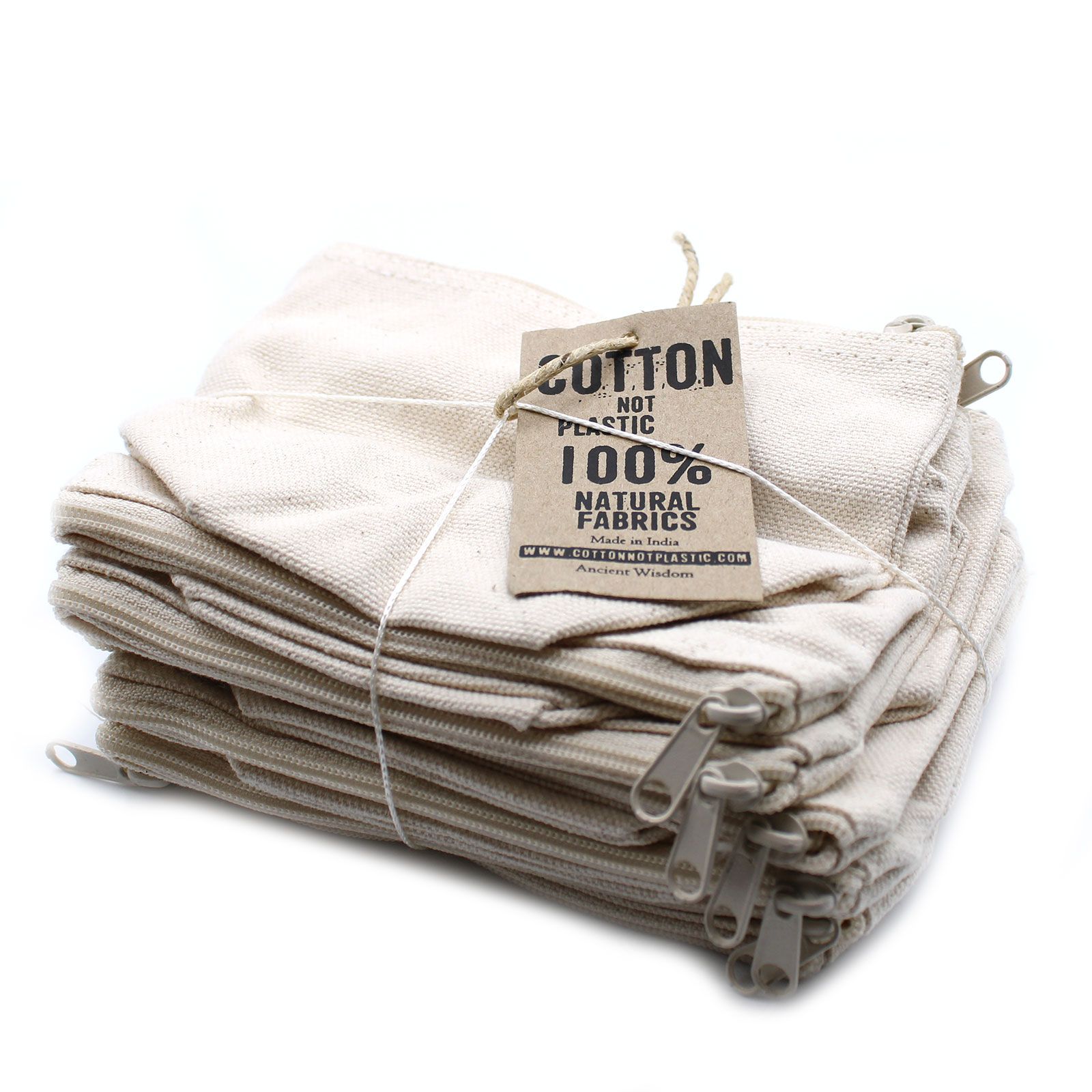 Neceser Algodón Natural 10 oz - Mini bolso - Imagen 3